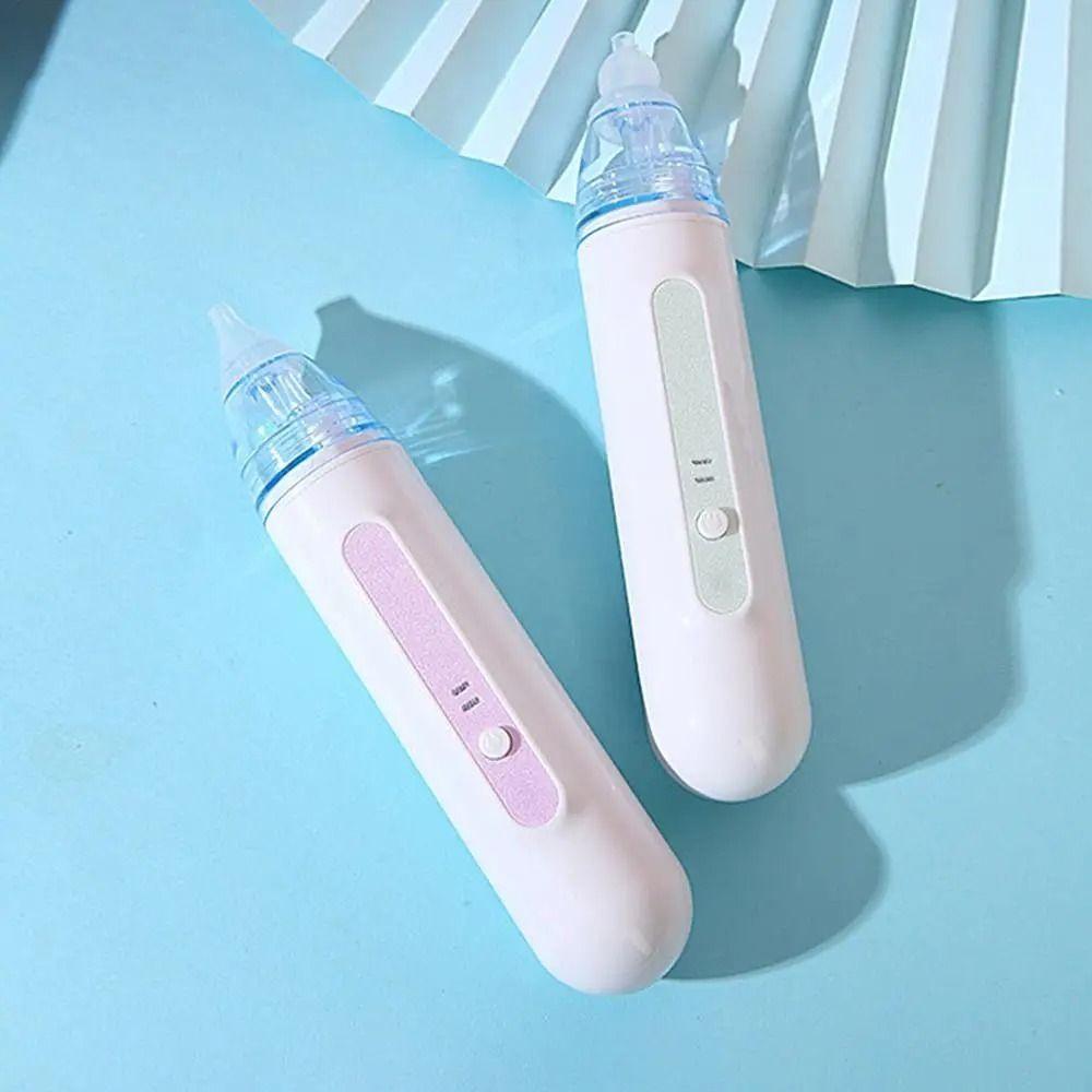 Silicone Nasal Aspirator Electric Adjustable Nose Cleaner Convenient Baby Nose Sucker