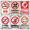 Japanese Language Style No Entry Warning Security Camera Tin Sign Metal Vintage Plaque Retro Metal Plate Door Yard Wall Decor