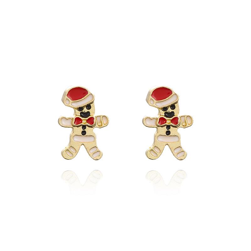 1 Pair of Ladies' Christmas Earrings, Christmas Gift for Everyday Wear, Christmas-themed Jewellery, Ladies' Accessories