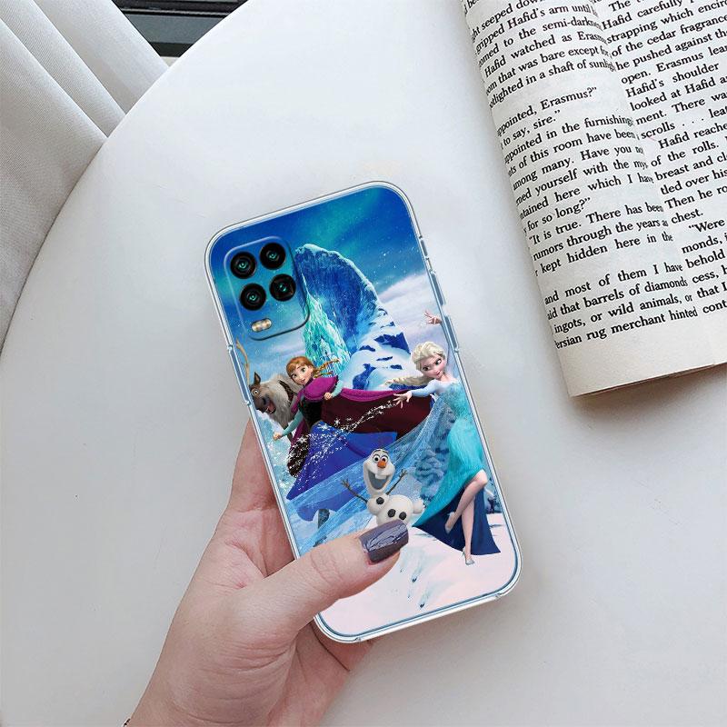 Прозрачный чехол для телефона Motorola Moto G10 G20 G30 G31 G32 G34 G35 G41 G42 G50 G51 G52 G55 G60 G60S с Олафом, Эльзой и Анной из мультфильма «Холодное сердце»