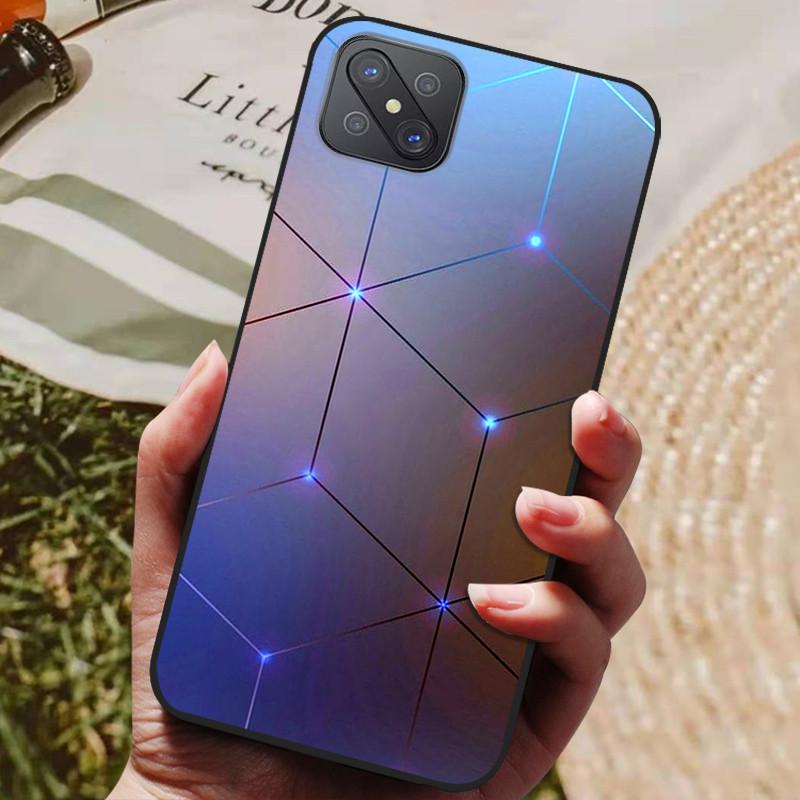 Чехол для OPPO Reno 4Z 5G Reno4Z Силиконовый ТПУ Бампер Мягкий Чехол для Телефона Для OPPO Reno 4 Z 5G Чехлы Мультяшный fundas Reno4 Z 5G Coques