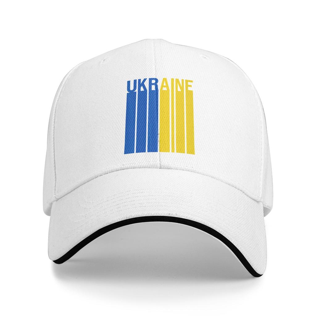 Бейсболка с флагом Украины Уличная мода Хип-хоп Кепки Весна Женская Мужская Для улицы Спортзал Бейсболки