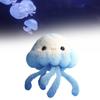 Delightful Plush Jellyfish Keychain Accessory For Childrens Backpacks With Short Plush Design