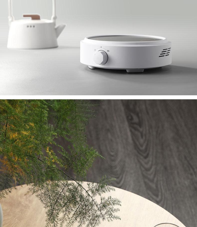 Компактная электрическая керамическая плита для приготовления чая и воды на 110 В, мини-индукционная плита с чугунным чайником