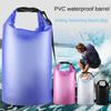 3L Beach Storage Pack Foldable Waterproof Bucket Bag Transparent Swimming Dry Bag Outdoor