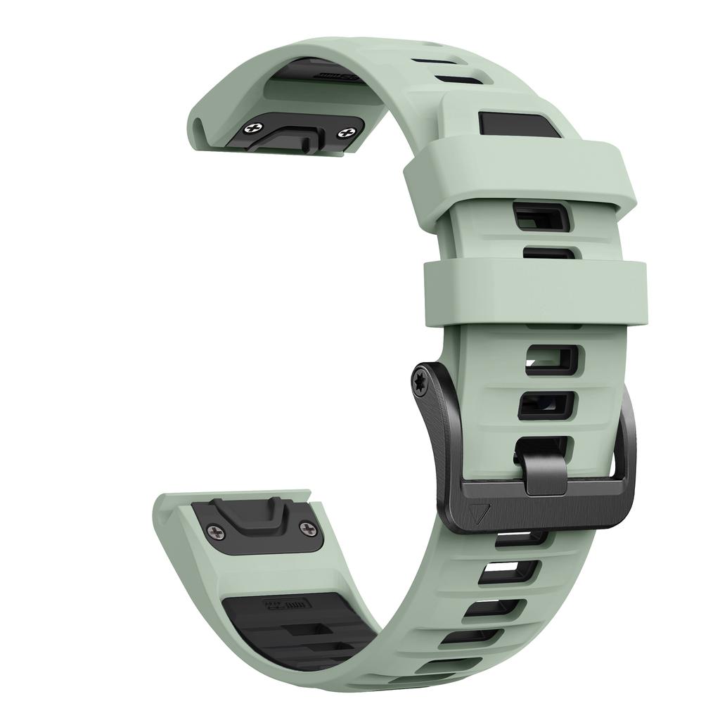 Винтовое стальное крепление для часов Силиконовый ремешок для Garmin Fenix 8 E 47 мм 7X Pro 51 мм Epix/6 6X 5X Plus QuickFit 26 мм 22 мм Ремешок Браслет
