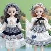Привлекательные глаза 30 см BJD кукла с одеждой 1/6 SD принцесса макияж шарнирная кукла дети