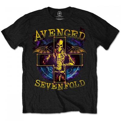 Avenged Sevenfold Хлопковая футболка унисекс для взрослых со звездами