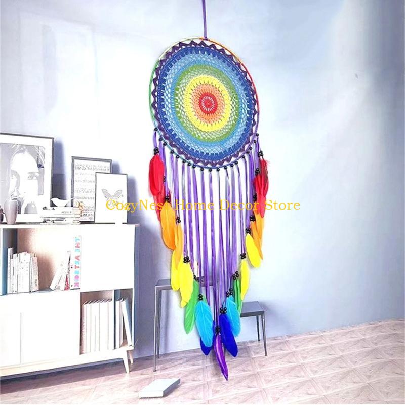 92MF Bohemian Dream Catchers for Wedding Party, Room Ornaments Elegant Design