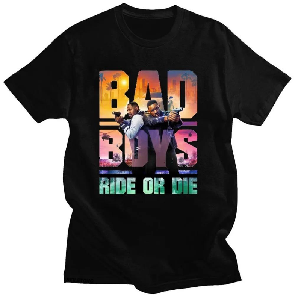Футболка Bad Boys TV Funko Pop Harajuku Удобные толстовки с графическим принтом, флисовая ретро-одежда, модные пуловеры