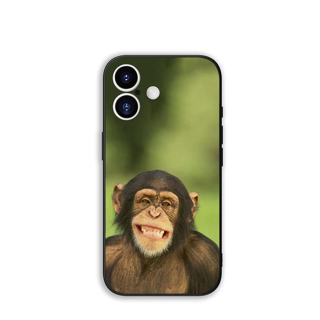 Phone Cover Monkey Gorilla Ape Baby Casing for Samsung Galaxy S25 S24 S22 S23 FE Ultra Plus A56 A05 A06 A15 A16 A55 S7 Edge Case