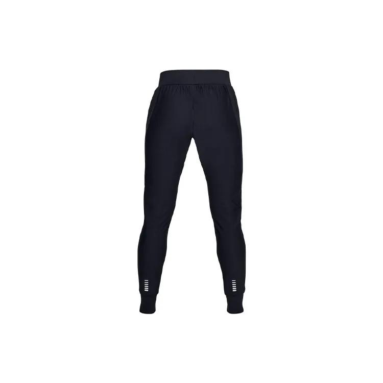 Under Armour Running Slim Fit Cuffed Pants Sweatpants Women's Black (Unisex) Knitted Sweatpants 1332977 001