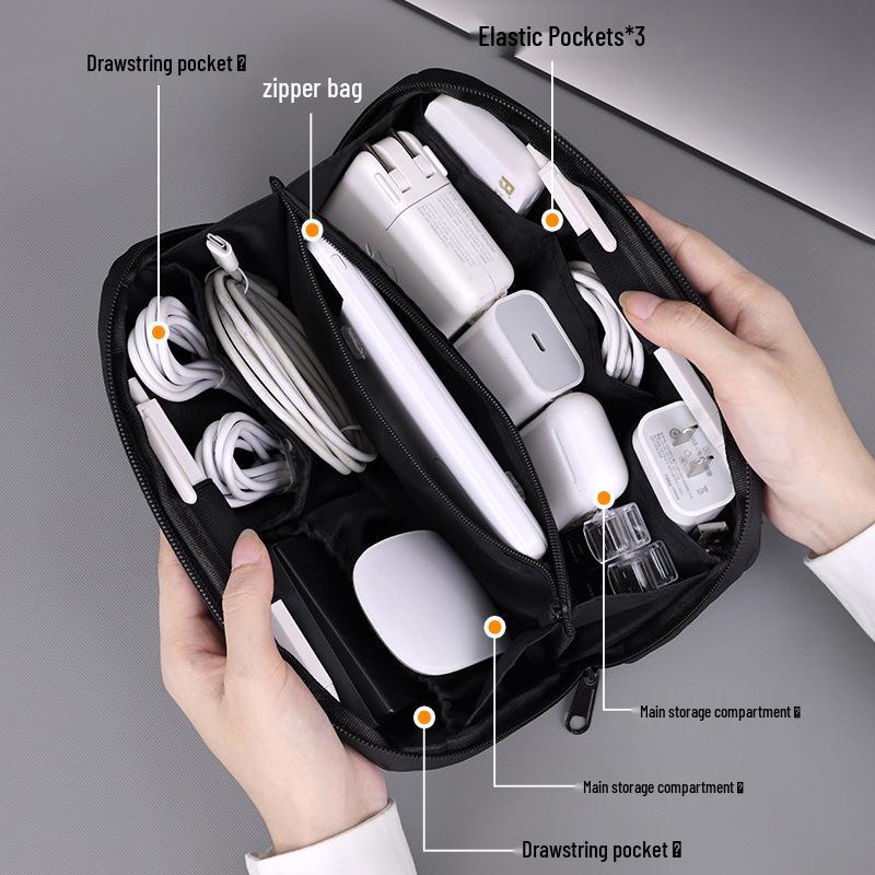 Туристическое снаряжение: Сумки для хранения, Внешние аккумуляторы (Power Banks), Кабели для передачи данных, Зарядные устройства для мобильных телефонов, Жесткие диски, USB-флеш-накопители, Защитные чехлы, Портативные накопители.