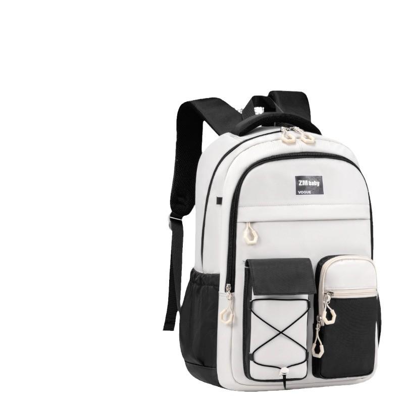 Large-capacity Ultra-light Casual Bag for Middle School and High School Girls To Reduce Burden and Protect The Spine