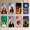 R-Rosalia V-Vila T-Tobella Singer Чехол для телефона для iPhone17,16,15,14,13,12 Plus,Max Мягкий силиконовый черный чехол