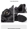 Lightweight Fly-Knit Safety Shoes with Rotating Button – Anti-Smash and Anti-Puncture Work Shoes for Construction