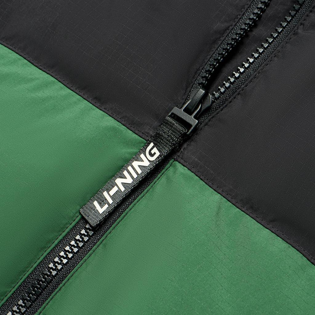 Li Ning Hot Pots Down Collection Пуховик Унисекс Травяно-зеленый AYMU497-3