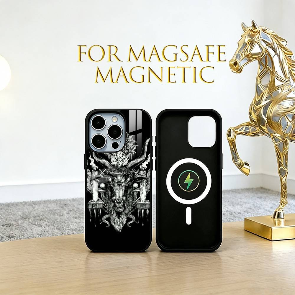 Warning sign Phone Case For iPhone17,16,15,14,13,12,11 Plus,Pro Magnetic with Magsafe Wireless Charging