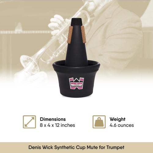 Сурдина-чашка для трубы Denis Wick DW5575, синтетическая