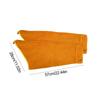 Leather Welding Arm Sleeves Welding Arm Protection Cowhide Welder Arm Sleeves Breathable Welding Work Sleeves for Welders Safe