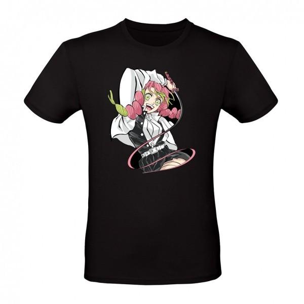 Футболка Anime Kanroji Mitsuri Love Hashiras, размер S-4XL, подарок для друзей.