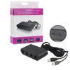4-портовый USB-адаптер для контроллеров GameCube GC Nintendo Switch NGC/Wii U/PC Игровой конвертер