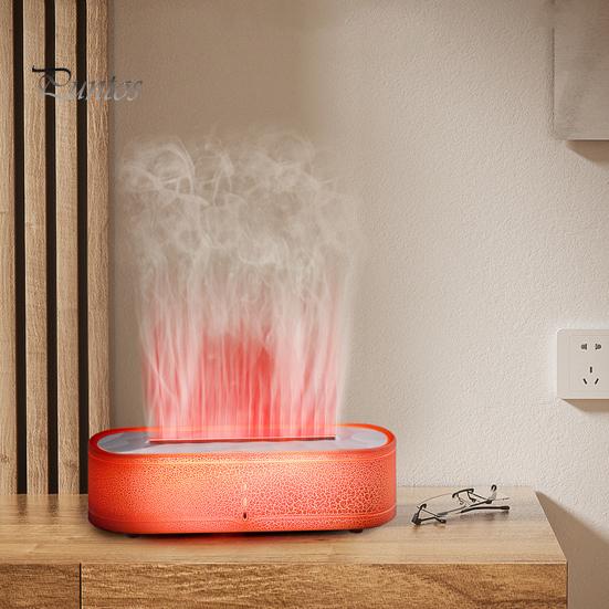 Увлажнитель воздуха Flame Aroma с дистанционным управлением, режимом непрерывного распыления, автоматическим отключением, диффузор эфирных масел для ароматерапии с подсветкой