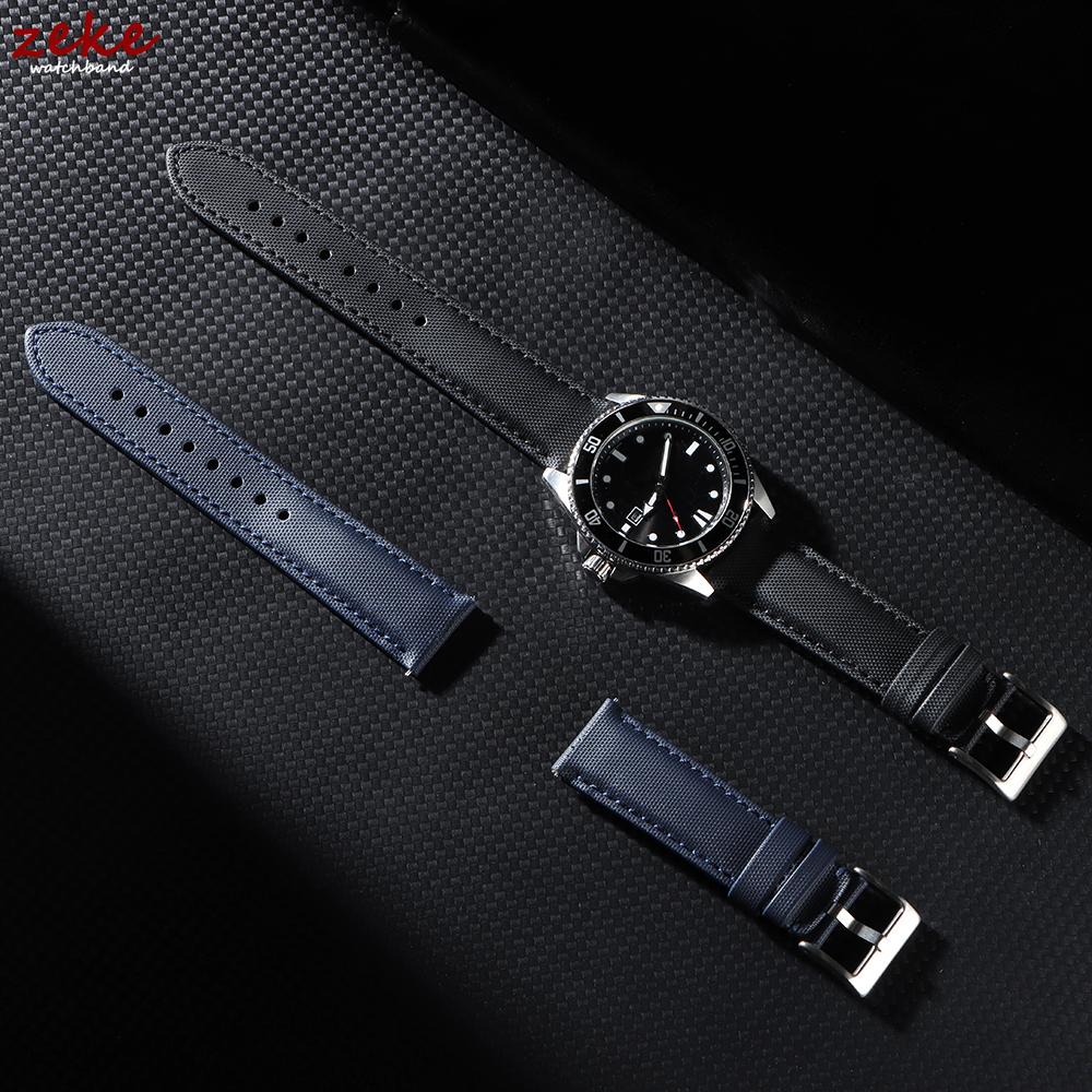 18/20/22mm Sailcloth Straps for Omega for Blancpain for Seiko Diver Watches Men Women Nylon Quick Release Waterproof Watch Bands