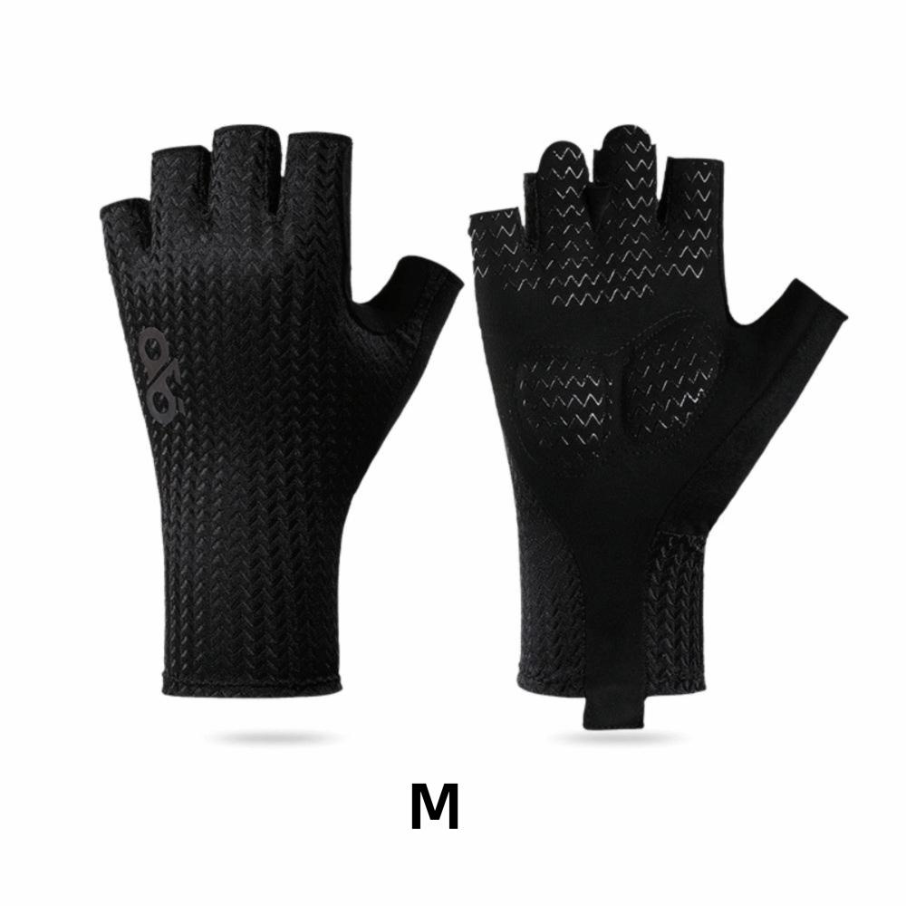 Summer Breathable Cycling Gloves Shockproof Anti-Slip Half Finger Gloves Wear-Resistant Motorcycle Glove Cooling Sport Gear