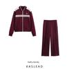 Kaslead New Arrival Women's Clothing Fashion Style Embroider Decoration Sweatshirt Casual Pants 0858151 0858152