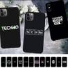 MaiYaCa Techno Music Phone Case for iPhone 11 12 13 Mini Pro XS MAX 8 7 6 6S Plus X 5S SE 2020 XR Case