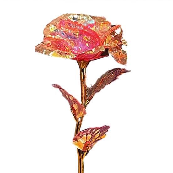 Искусственная разноцветная роза, радужные розы, подарок на День матери, День благодарения, День святого Валентина, день рождения.