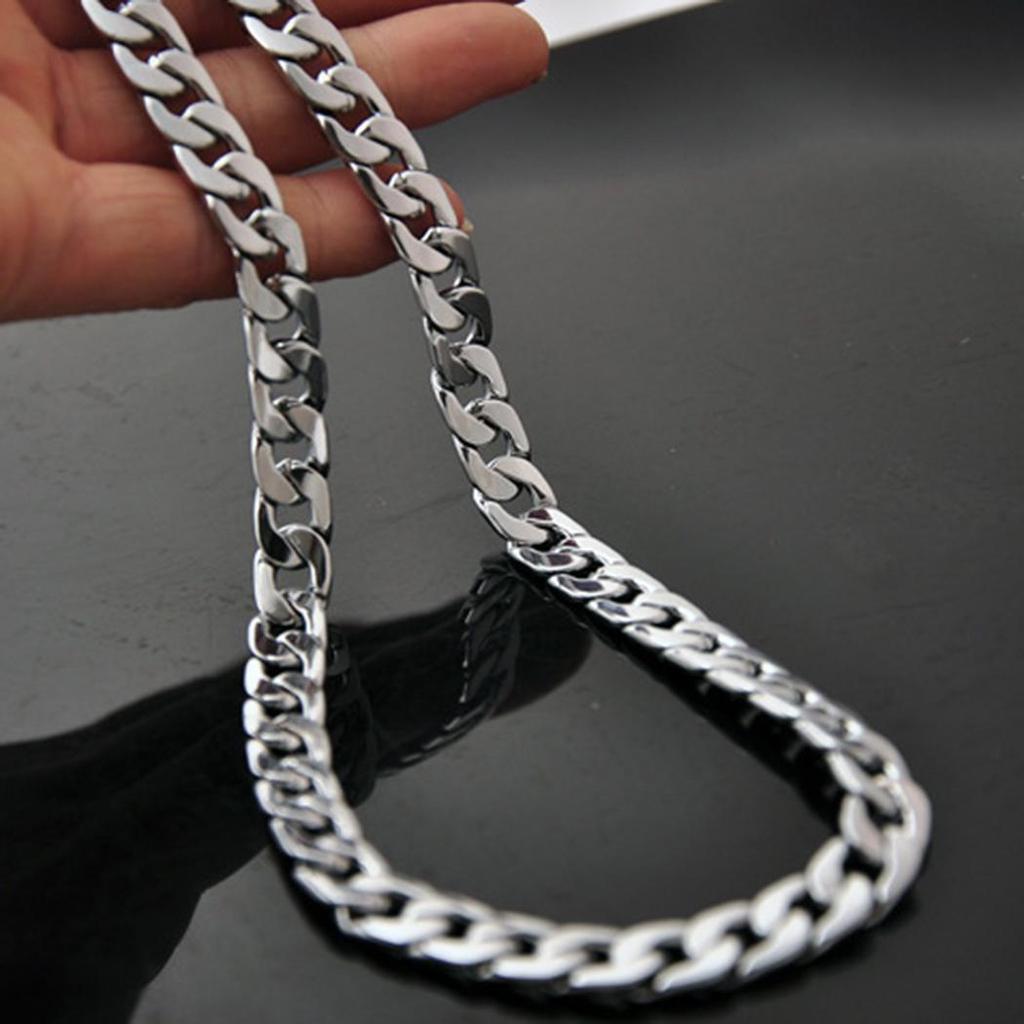 Классическая мужская цепь 7 мм