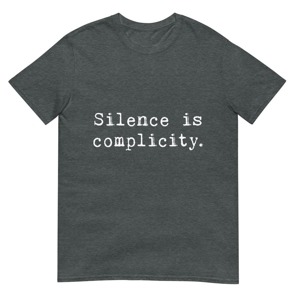 Political Resist Protest Vote 2020 Election Silence Is Complicity TShirt