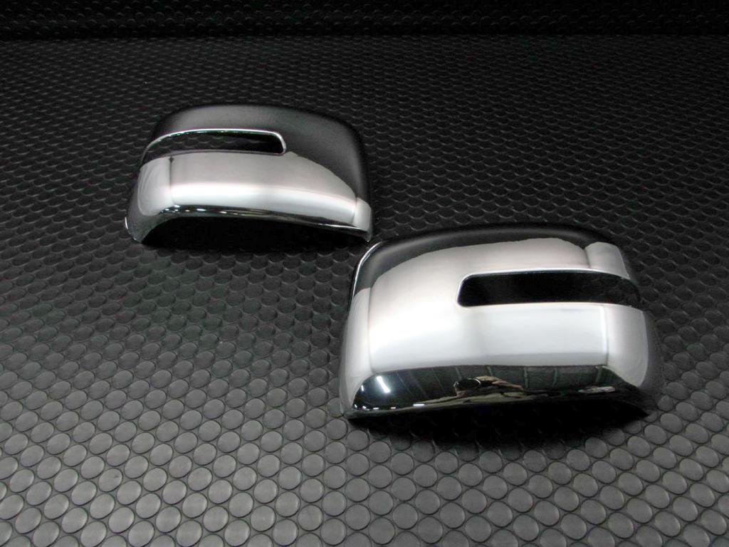 BRIGHTZ Chrome Door Mirror Type for the Delica MB15S Covers, B, D2 [MIR-SID-152] (12/08)