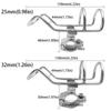 Держатель для удочки из нержавеющей стали 316 с ключом, гнездо-подставка для удилища, троллинг с лодки