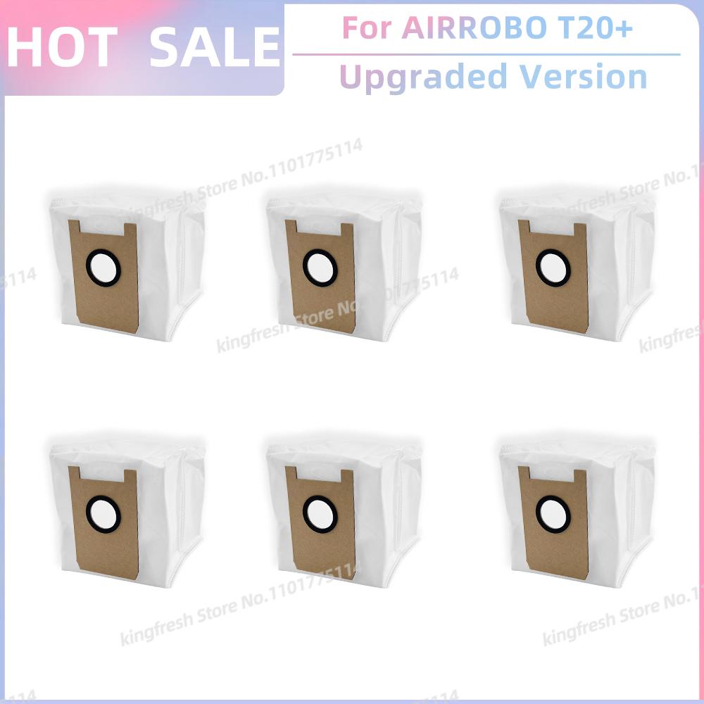 Fit For AIRROBO T20+ / T25+ / T30+ / L40+ / L50+ / L60+ / FIXR T20 Parts Main Roller Side Brush Filter Mop Cloth Pad Dust Bag