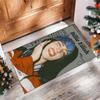 Soft Crystal Velvet Floor Rug,Billie Eilish Anti Slip Decorative Carpet, Plush Area Mat For Indoor Home Decoration