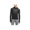 Nike Run Division Wooldorado Шерстяная однотонная толстовка для бега Мужские топы Черный CU7892-011