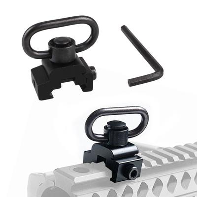 Крепление для антабки QD Sling Swivel для 2-точечного традиционного ремня, кнопка QD Sling Swivel Quick Release Sling Swivel