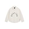 Anti-Wu Series Letter Print Single-Breasted Long Sleeve Jacket Men Jacket Off-White AFDT051-1