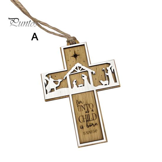 Христианские рождественские украшения Деревянная рождественская елка Религиозные украшения Верные библейские стихи Украшения Христианские подарки