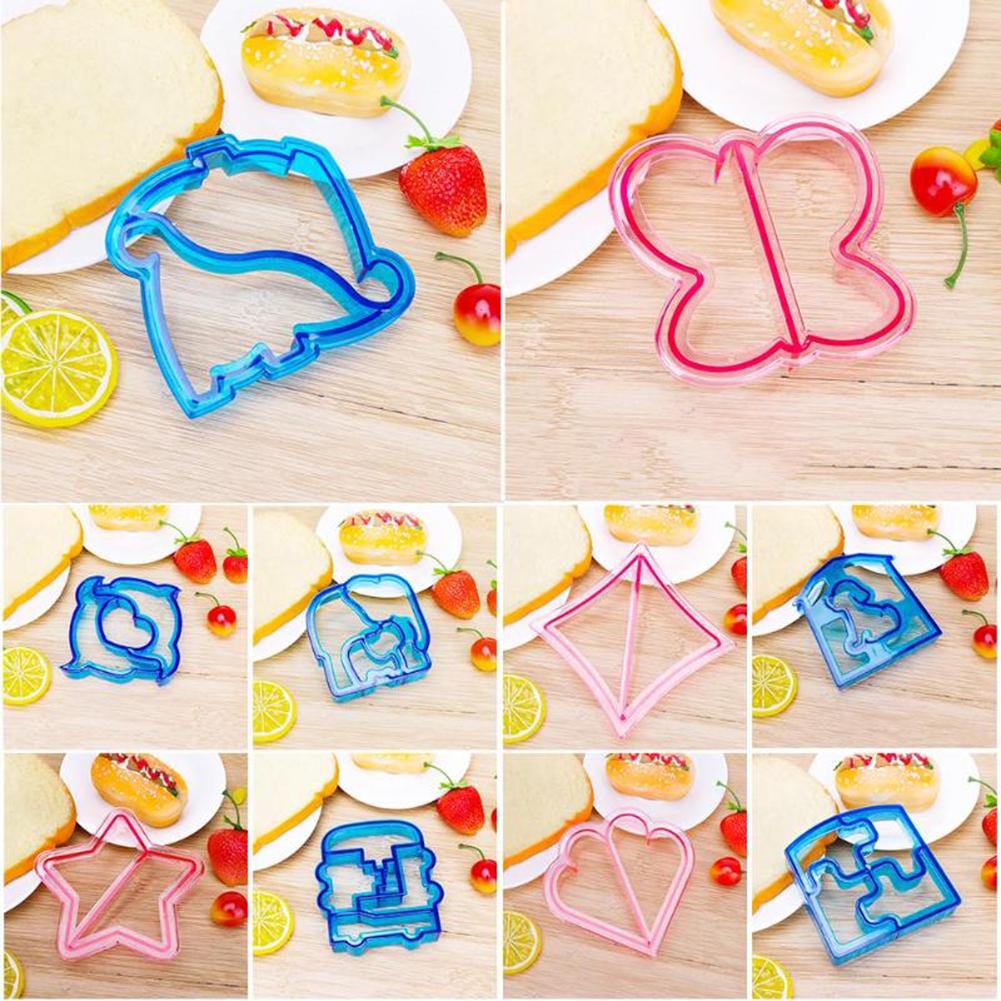 Roamtic Fashion Kitchen Toast Bread Star Sandwich Cutter Cake DIY Shape Dolphin Butterfly Maker Mold