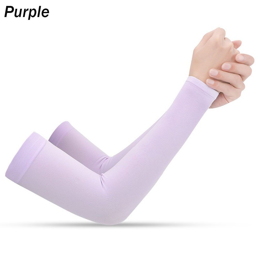 Exposed thumb Running Basketball Sportswear Arm Cover Outdoor Sport Arm Sleeves Sun Protection