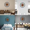 50 Cm / Metal Wall Clock for Living Room Stylish Latest | Fancy Big Size Wall Watch for Hall, Bedroom, Kitchen, Drawing Room
