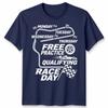 Унисекс Футболка F1 Формула 1 Дни Недели Ручная Работа Подарок Фанату Гонщик