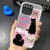 Милый кот Чехол для телефона Для iPhone 17 16 15 14 13 12 11 17 Pro Max 7 8 Plus Винтажный Цветочный Мягкий Чехол Fundas