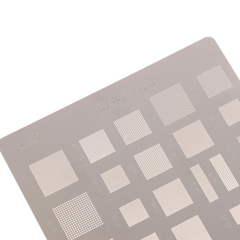 4 шт. Универсальный трафарет для реболлинга BGA для MTK MSM CPU PM Power IC для посадки паяльной сетки