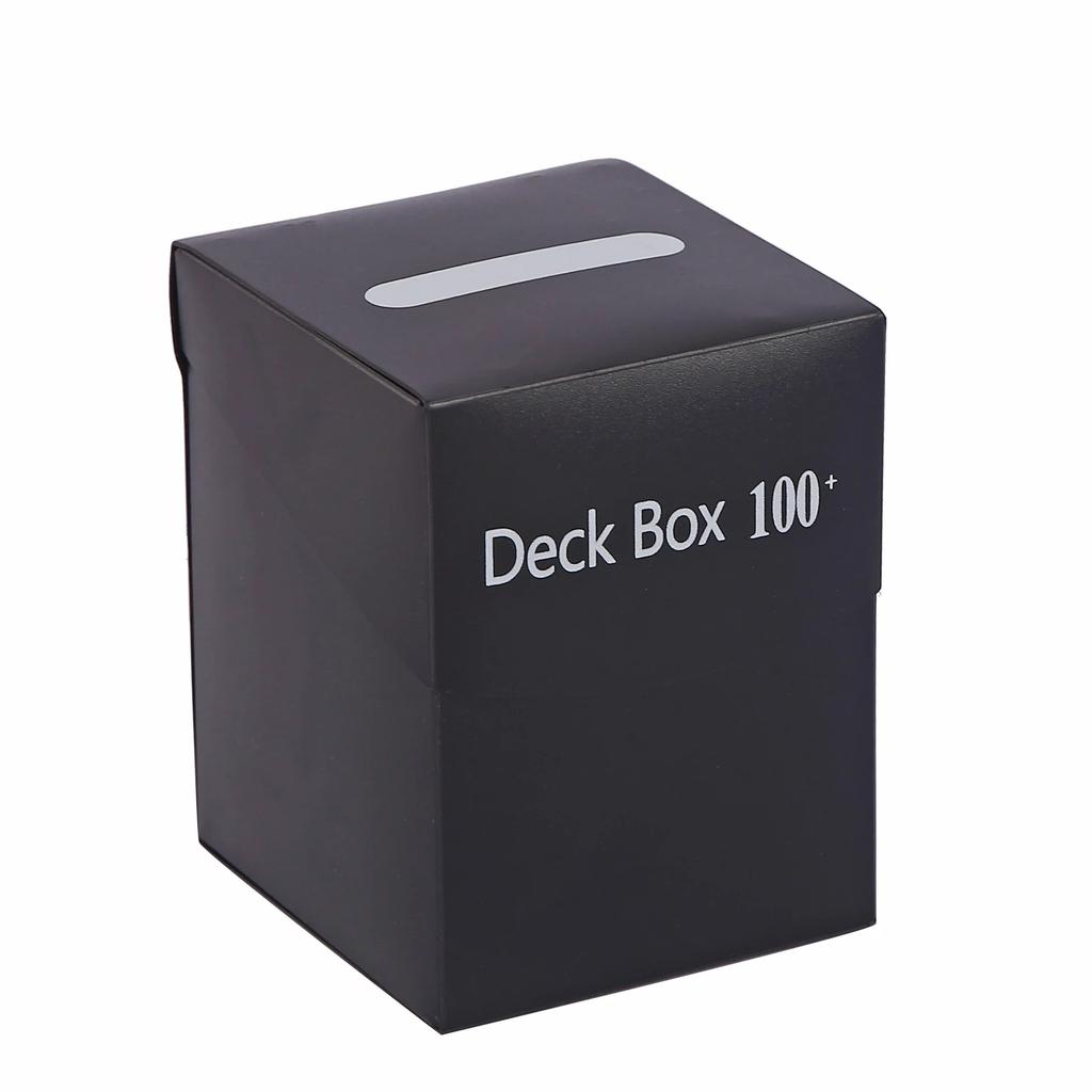 Holds 100+ Deck Trading Cards Box for Game Baseball Card Storage Box Playing Card Carrying Case for Family Party Games Supplies