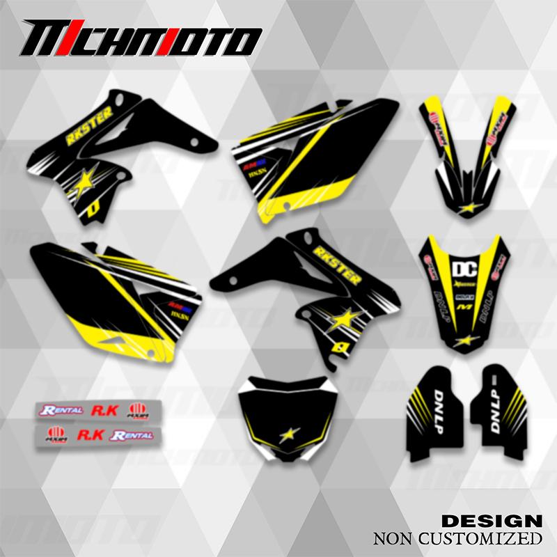 MCHMFG Комплекты наклеек с полной графикой для SUZUKI RMZ250 RMZ 250 2010 2011 2012 2013 2014 2015 2016 2017 2018